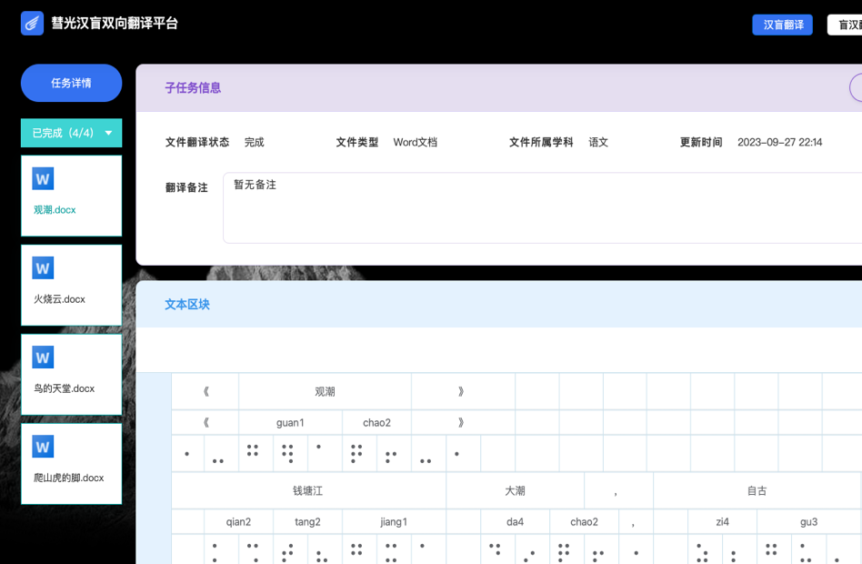 盲文文档图片